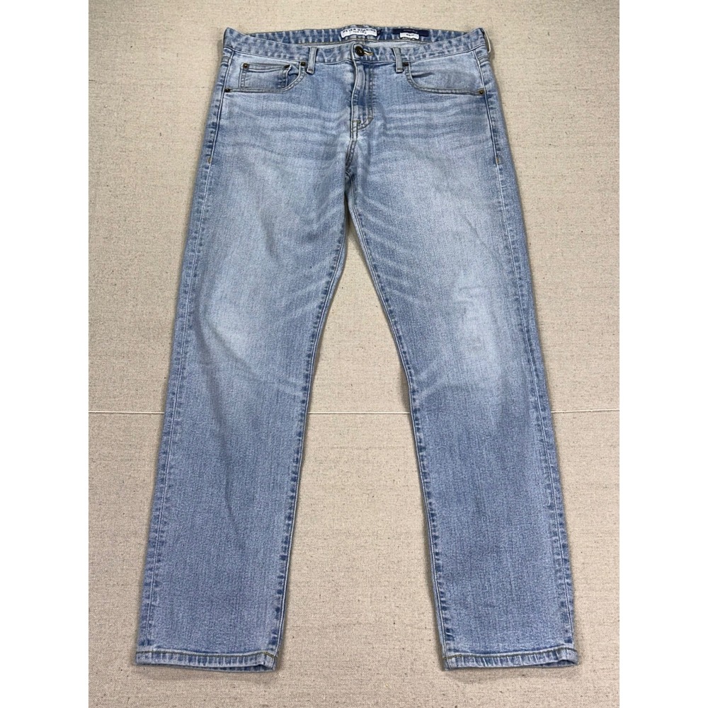 Peter Manning NYC Johnny Jeans Mens 32W 29L Light Wash Slim‎ Fit Stretch Denim